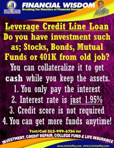 Read more about the article Leverage Credit Line Loan