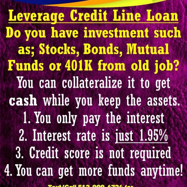 Leverage Credit Line Loan