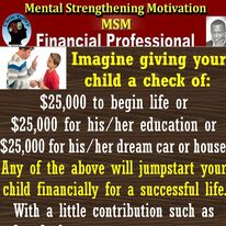 Read more about the article Imagine giving Your child a check of…