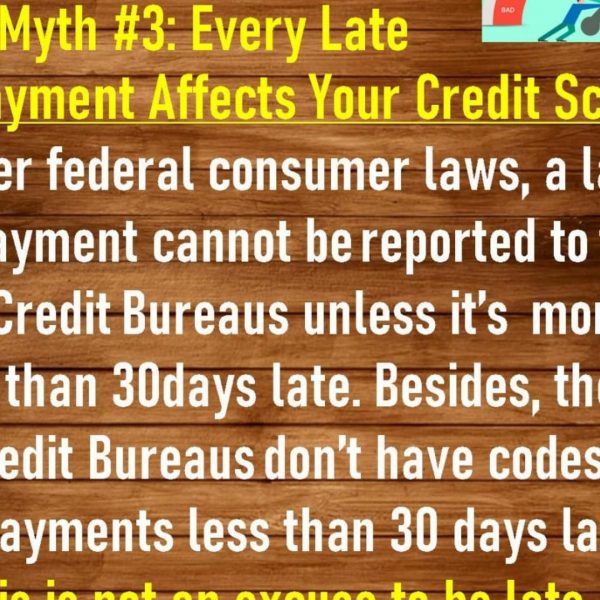 Myths about Credit Cards: Myth #3