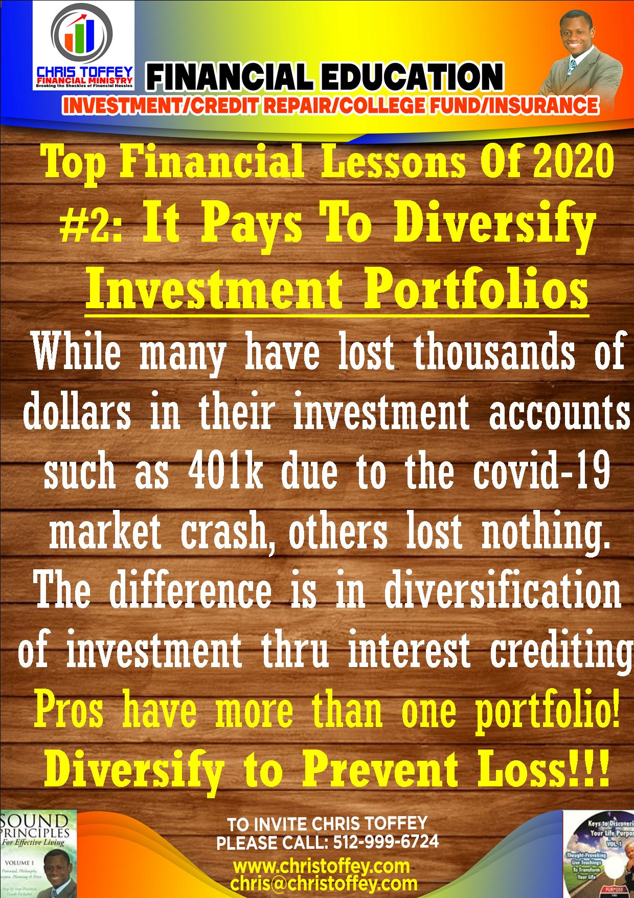 You are currently viewing Top financial Lessons of 2020 #2