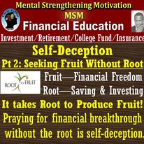 You are currently viewing Self-Deception Pt. 2: Seeking Fruit…