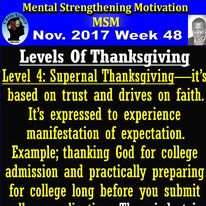 Read more about the article Levels of Thanksgiving L4