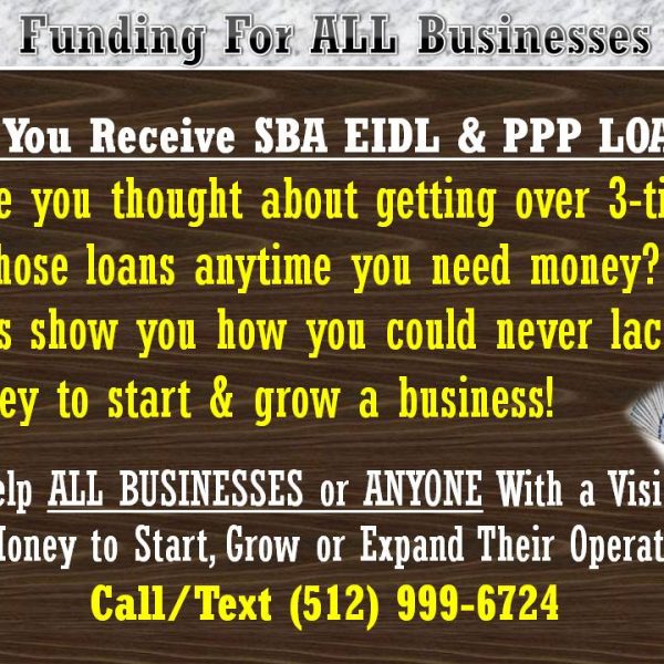 Did you Receive SBA EIDL & PPP LOANS?