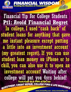 Read more about the article Financial Tips for College Students P1