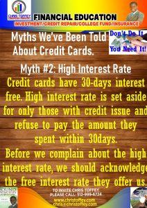 Read more about the article Myths we’ve been told about Credit Cards #2