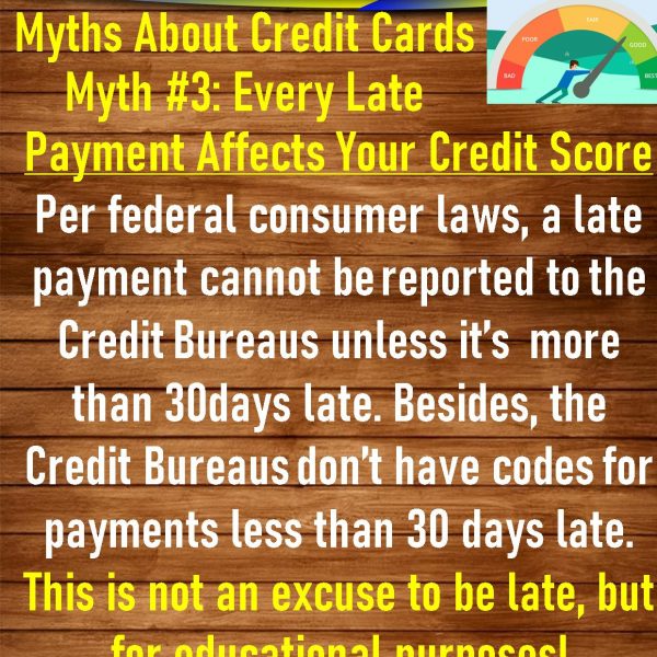 Myths we’ve been told about Credit Cards #3