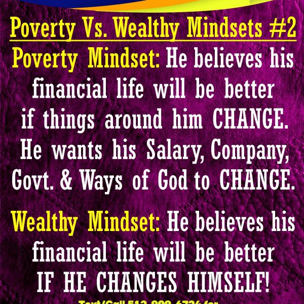 Poverty vs. Wealthy Mindsets