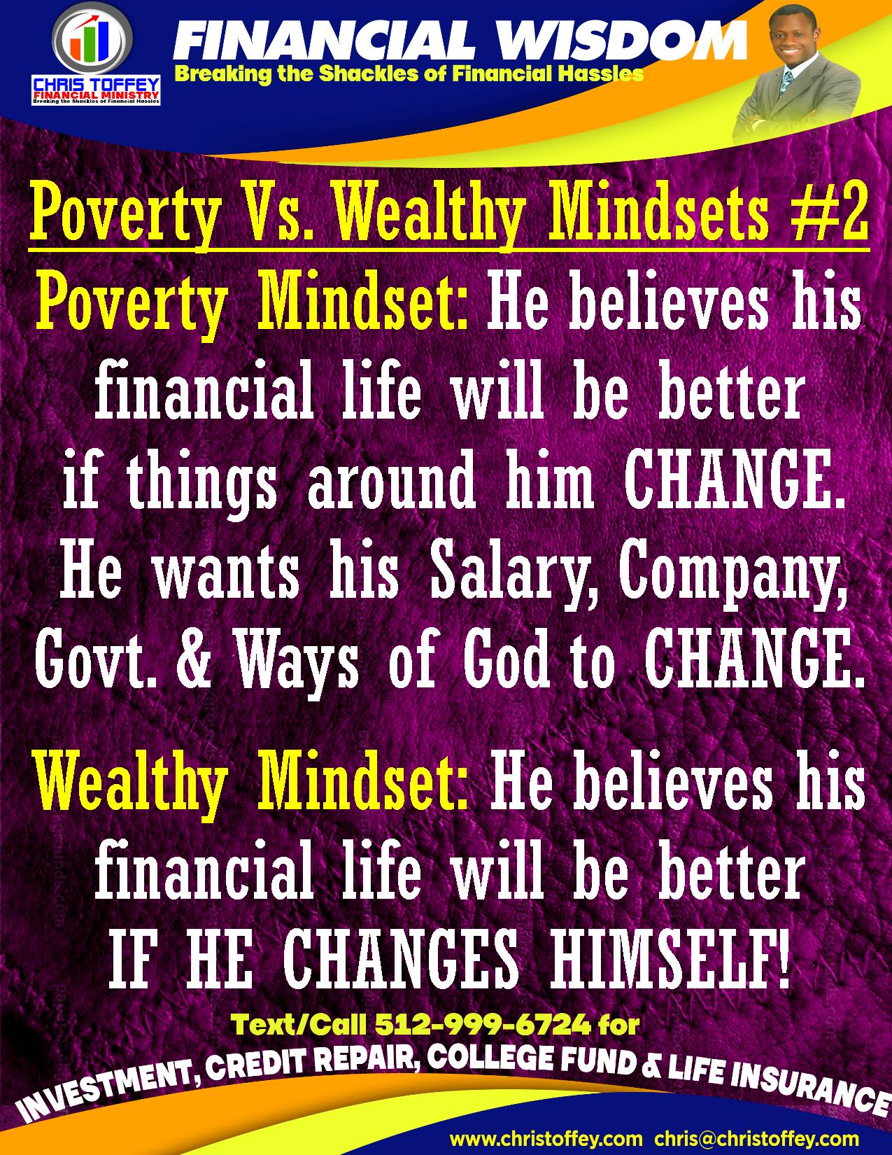 You are currently viewing Poverty vs. Wealthy Mindsets