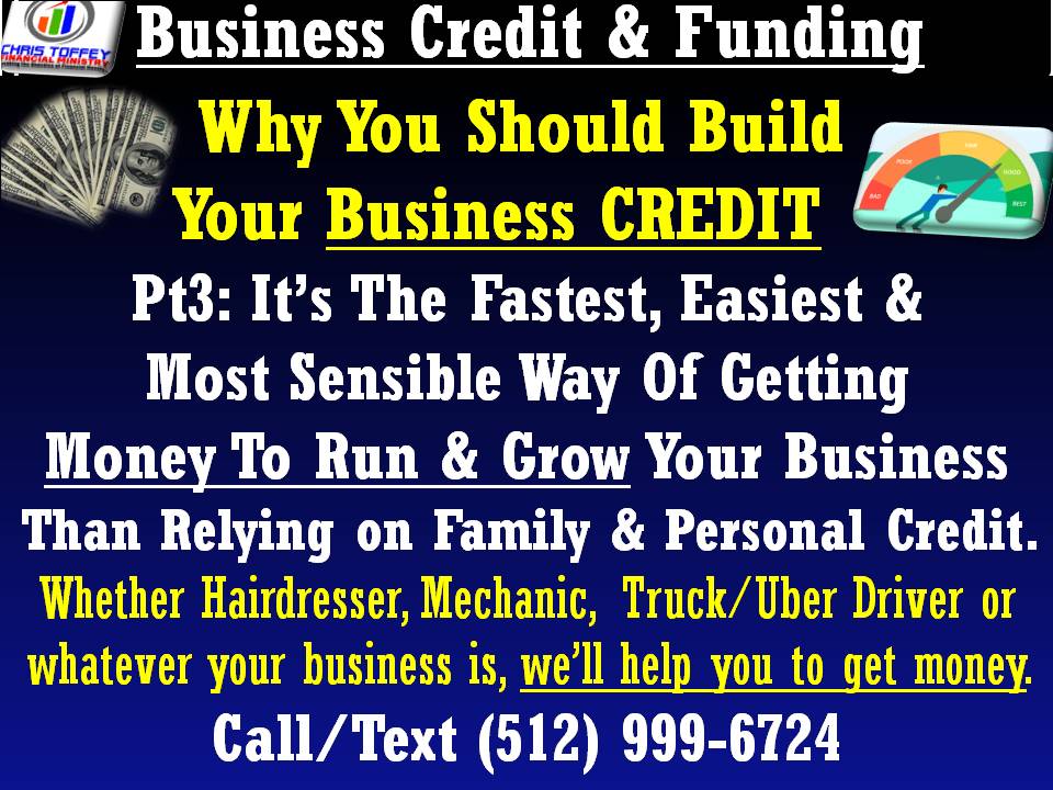 You are currently viewing Why you should Build your Business Credit