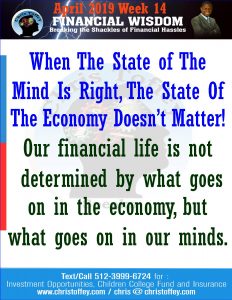 Read more about the article When the state of the mind is Right…