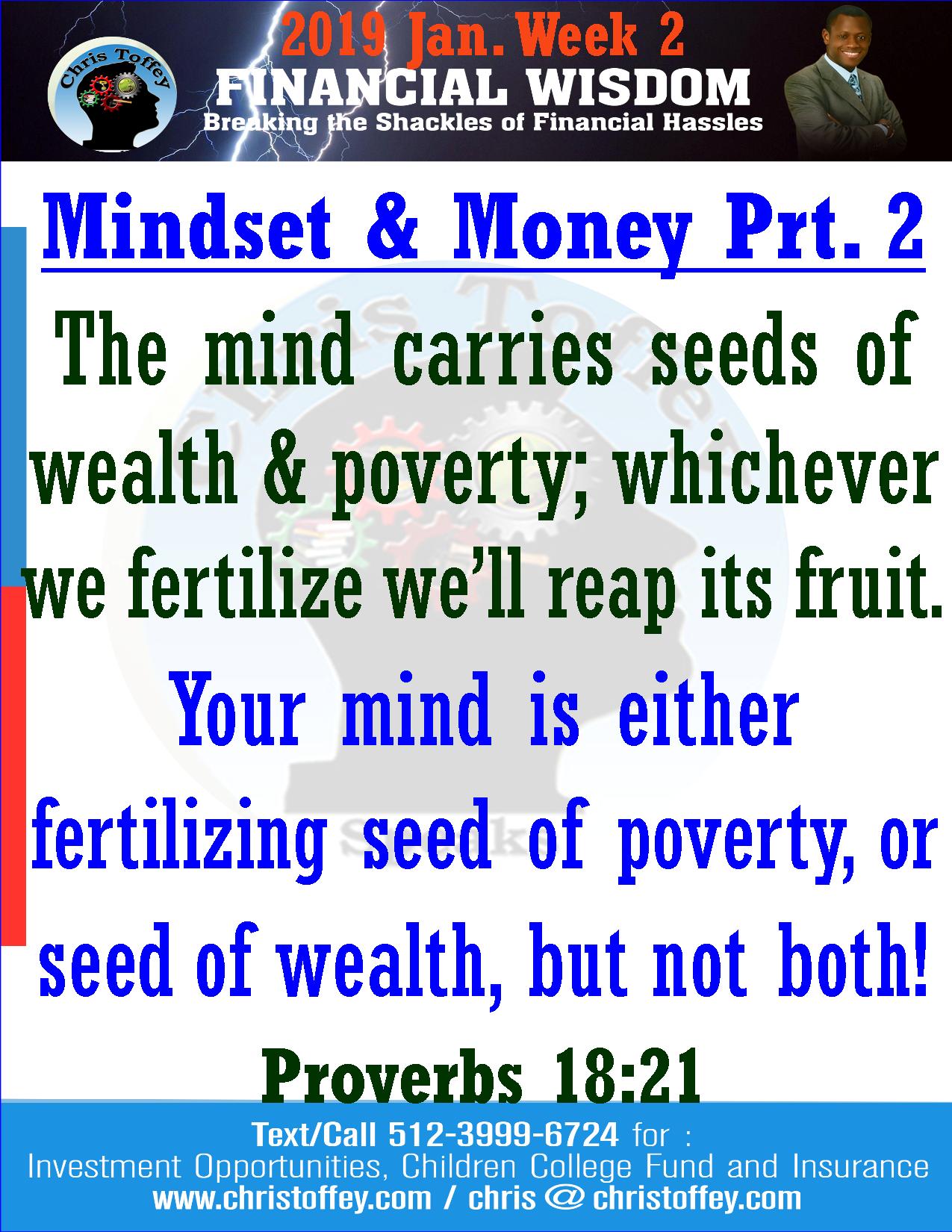 You are currently viewing Mindset & Money Pt. 2