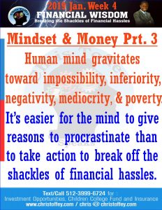Read more about the article Mindset & Money Pt. 3
