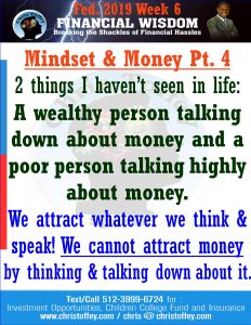 Read more about the article Mindset & Money Pt. 4