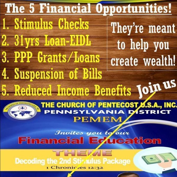 The 5 Financial Opportunities!
