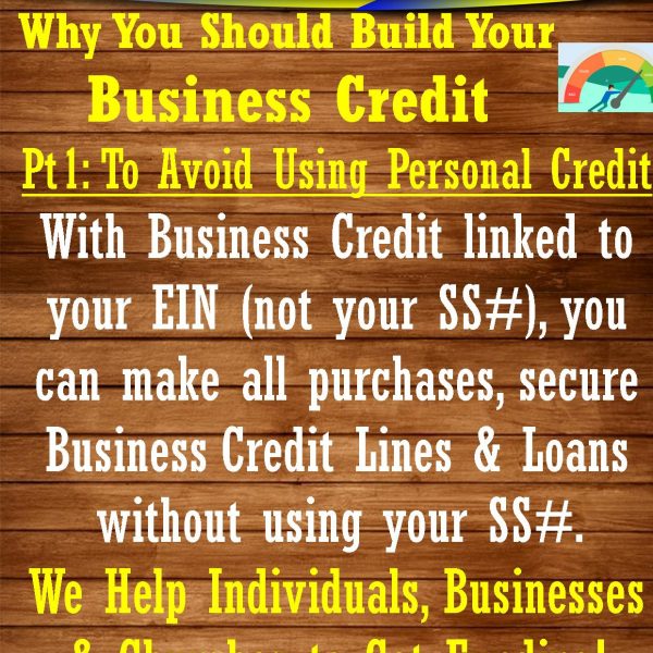 Why should you Build your Business Credit