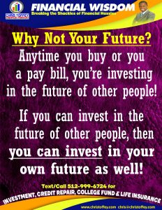 Read more about the article Why not your Future?